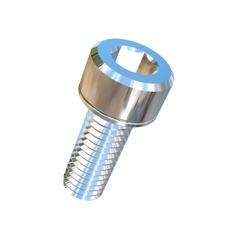 Allied Titanium M6-1.00 Socket Head Cap Screw, Socket, Plain Titanium, 16 mm Length 0016846
